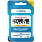 Listerine Ultraclean Mint Floss 30 Yards (Pack of 4)