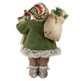 thumbnail image 5 of Northlight 18"Standing Santa Christmas Figure Carrying Skis and Presents, 5 of 5