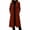 Q101 Orange, variant on Mifsaly Womens Long Wool Blend Coat Notched Lapel Single Breasted Overcoat with Pockets Classic Tailored Business Office Casual Winter Outerwear