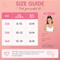 thumbnail image 7 of dELiA*s Girls Bras - 3 Pack Seamless Padded Bras for Teens with Removable Straps, 7 of 7