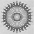 thumbnail image 1 of Ahgly Company Machine Washable Indoor Square Transitional Gray Area Rugs, 4' Square, 1 of 7