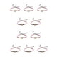 thumbnail image 2 of Minnieouse 1 juego de pulseras trenzadas, de concha ajustable, conjuntos de joyas hechas a mano de ambiente exótico para vestido diario rosa Type1 NO1, 2 of 6