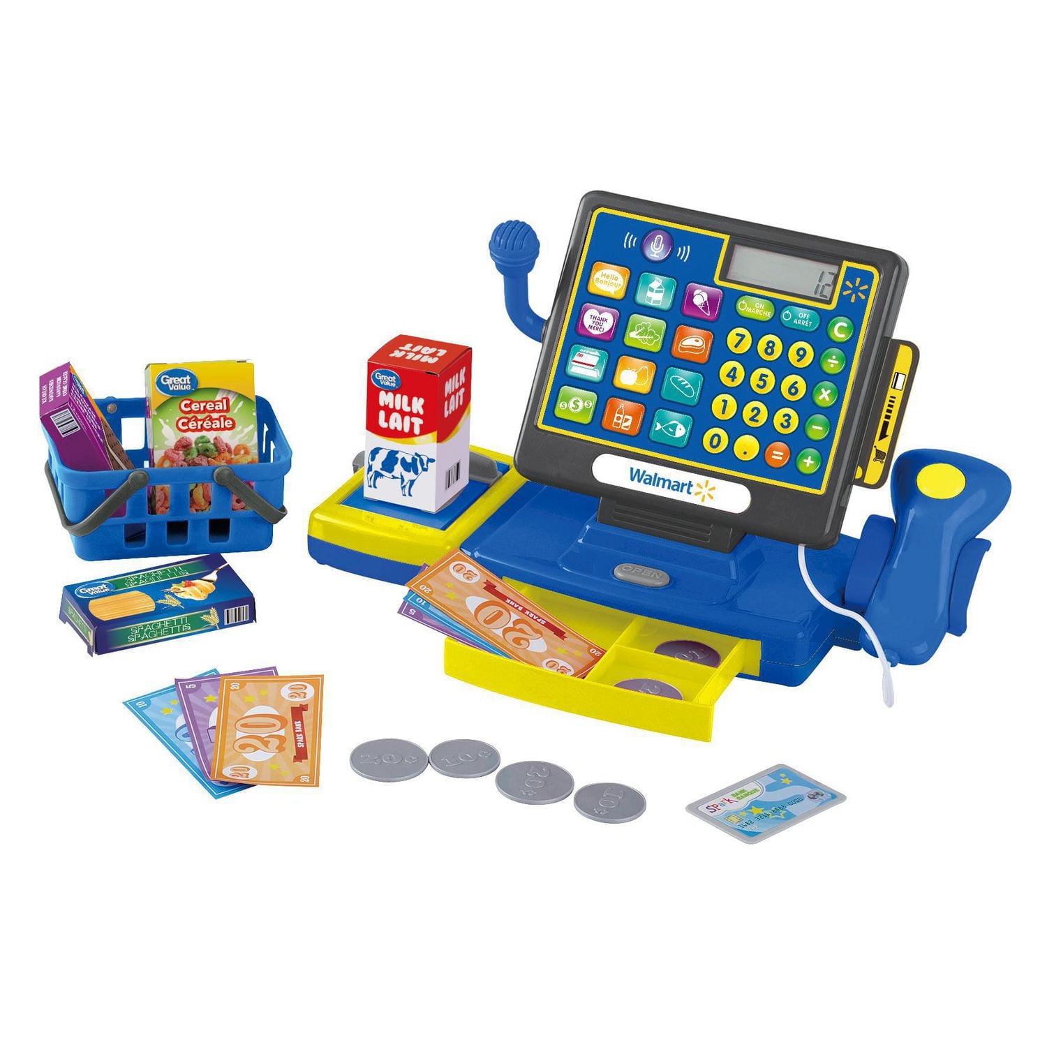 Caisse enregistreuse Kid Connection 19 pièces