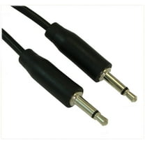 6ft 3.5mm SLIM MONO TS (2 conductor) Male to Male Audio Cable