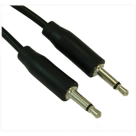 25ft 3.5mm SLIM MONO TS (2 conductor) Male to Male Audio Cable