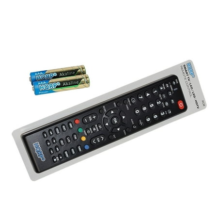 HQRP Remote Control for Panasonic TH-50PX77U, TH-50PX80U, TH-50PZ77U, TH-50PZ800U, TH-50PZ700U, TH-50PZ750U LCD LED HD TV Smart 1080p 3D Ultra 4K Plasma + HQRP