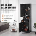 thumbnail image 3 of KFFKFF Salon Storage Table for Hair Stylist Stand and Drawers, 3 of 9