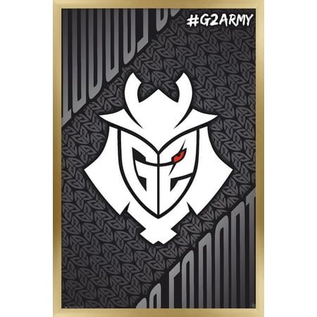 G2 Esports - G2 Army Wall Poster, 14.725" x 22.375" Framed