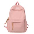thumbnail image 1 of AMERTEER Nylon Fashion Backpack Casual Candy Color Solid Color Shopper Bag (Green), 1 of 5