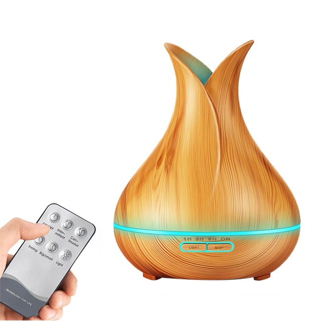 SMihono Mini Humidifiers for Bedroom Remote Aromatherapy Humidifier Aromatherapy Essential Oil Diffuser 400ml on Clearance