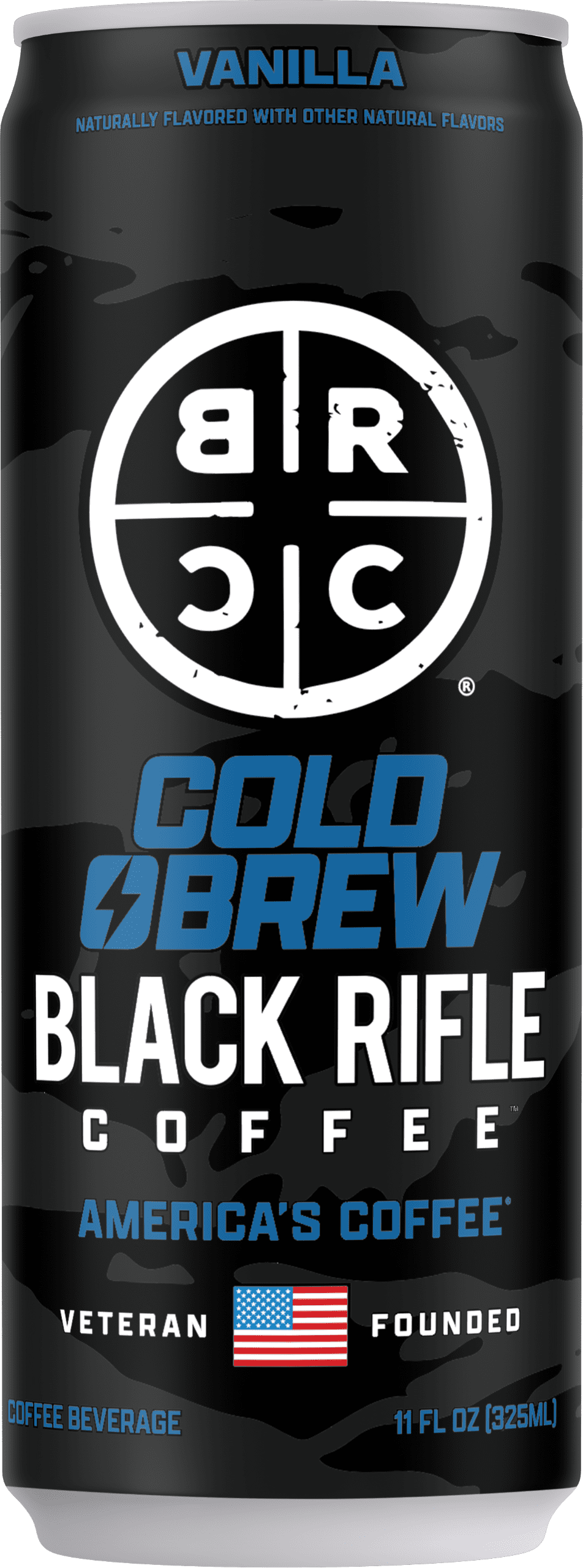 Black Rifle Coffee Ready-To-Drink 15oz Can Iced Espresso Vanilla