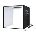 thumbnail image 1 of Folding Photo Studio Ring Lamp Portable Shooting Tents 25cm Light Box With 6 Backdrops 12 Color Small Items Product Photography, 1 of 4