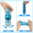 thumbnail image 6 of Joyfy 4.2oz Peacock Blue Pearl Putty, Non-Sticky Sensory Slime, Fidget Toy for Kids and Adults, Stress Relief Gift, Water-Based Stretch Putty, 6 of 8