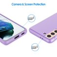 thumbnail image 6 of JETech Slim Fit Case Compatible with Samsung Galaxy S21 5G 6.2-Inch, Thin Phone Cover with Shock-Absorption and Carbon Fiber Design (Light Purple), 6 of 7