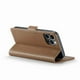 thumbnail image 3 of Funda tipo cartera iPhone 12 Pro Max con cierre magnético, RFID, tarjetero, soporte, carga inalámbrica, 3 of 5