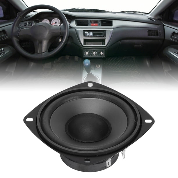 Altavoces Para Coche De 400 W, Altavoces Para Coche De Rango Medio, Tipo Magnético Externo, Coaxiales, 4 Pulgadas, Para Coche, Camión, Negro