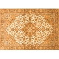 thumbnail image 1 of Ahgly Company Indoor Rectangle Medallion Orange Traditional Area Rugs, 5' x 7', 1 of 1