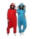 thumbnail image 2 of Adult Sesame Street Cookie Costume Pajamas Outfit, 2 of 3