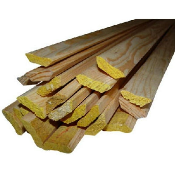 Alexandria Moulding 0W999-20096C1 8 ft. Inside Corner Solid Pine Moulding- Pack Of 10
