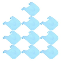 ELAYARD Plastic Clips for Pet Cage 10Pcs Sky-Blue with Reinforced Design for Secure Fitting