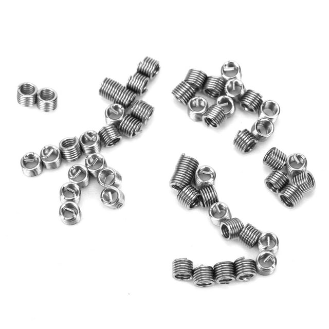Reducer Nut, M1.6 X 0.35 Model Wire Thread Insert For Hydraulic Machinery Welding Equipment For Auto Parts Power Machinery And Furniture