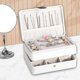 thumbnail image 1 of 2 Layer Jewelry Organizer with Velvet Earring Organizer, Jewelry Holder Organizer Travel, Small Jewelry Boxes, 1 of 4