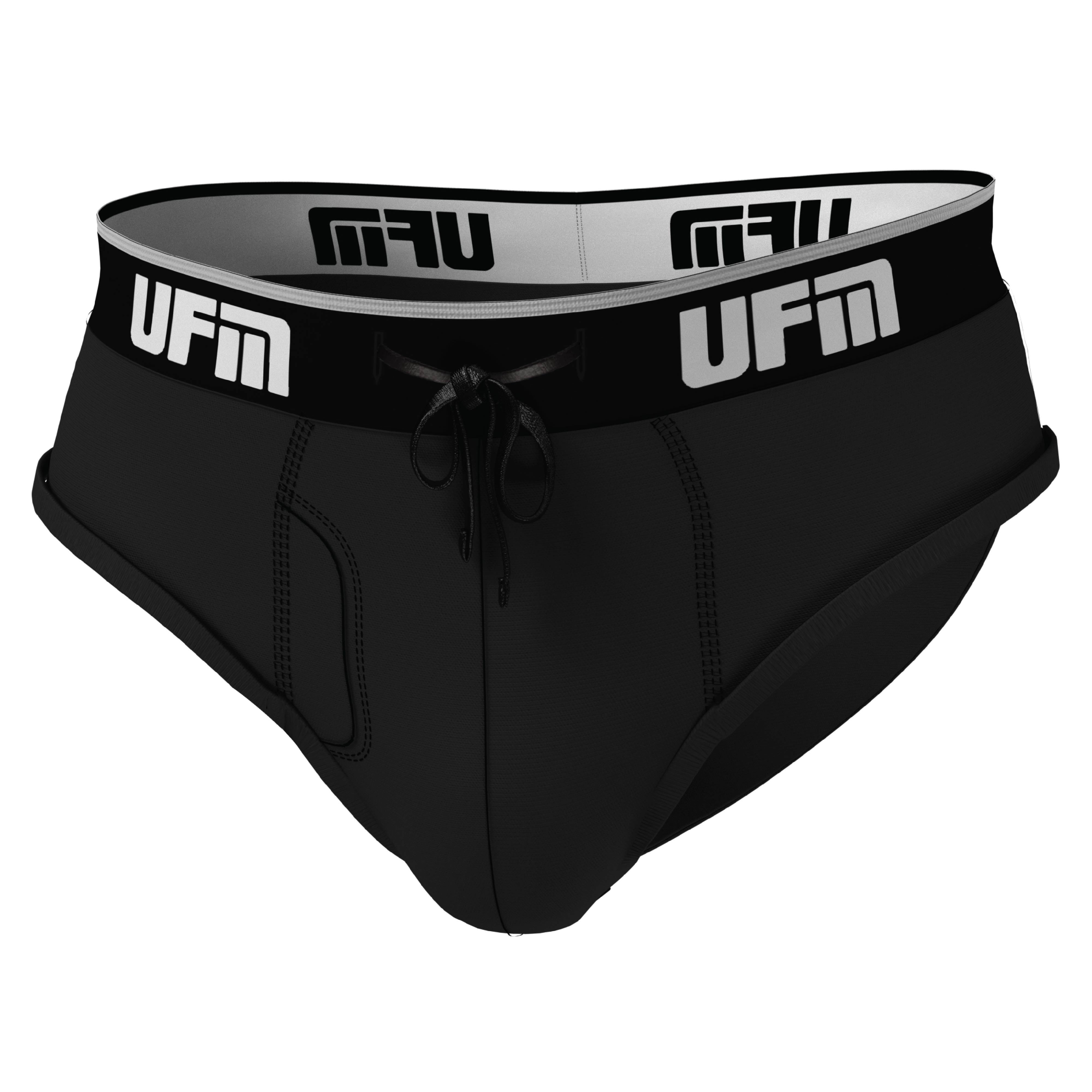 UFM Mens Underwear, PolyesterSpandex Mens Briefs, Regular and
