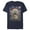 Navy Blue, variant on Men's Star Wars: The Mandalorian The Child Starry Night  Graphic Tee Black Medium