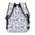 thumbnail image 4 of Fotbe World Travel2 Pattern Casual Backpack for School, Travel, and Outdoor Activities - Durable, Lightweight, and Comfortable, 4 of 5