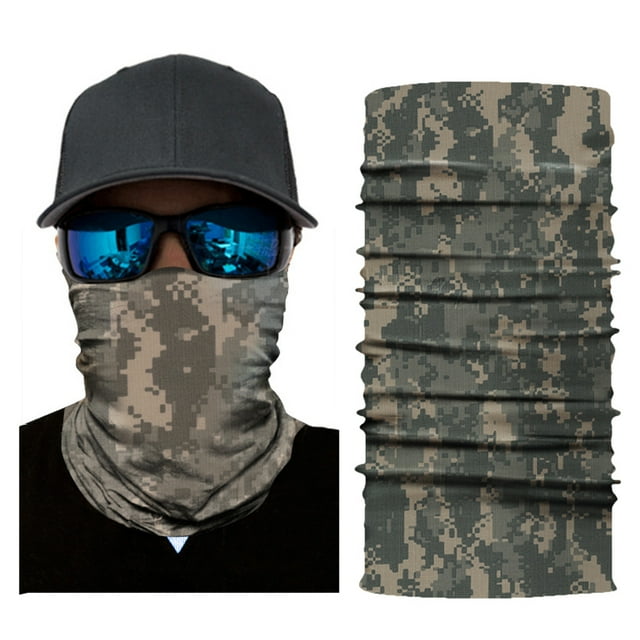 Face Mask UV Sun Dust Wind Neck Gaiter Half Face Mask for Motorcycle Riding Seamless Headwear, Type 8