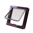 thumbnail image 3 of Puerta con solapa para perros y gatos, marco de puerta, puerta de , interruptor controlable, puerta de ventana de bloqueo Marrón Yuyangstore puerta de gato, 3 of 8