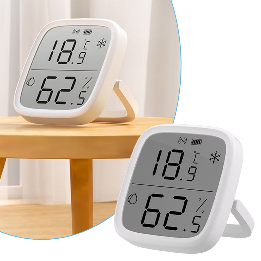1pc For SONOFF SNZB-02D Wireless LCD Display Smart Temperature Humidity Sensor