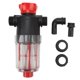 thumbnail image 1 of Water Pump Strainer Filter with 60 Mesh Stainless Steel Filter Screen High Flow Pipeline Filter Transparent Design 19mm Interface ( G3/4 Pipe), 1 of 5