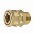 thumbnail image 3 of Pressure Washer Adapter Set Quick Connect Kit Metric M22 15Mm Female Swivel To M22 Male Fitting 5000 Psi, 3 of 5