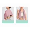 thumbnail image 2 of Paquete de 3: toallas deportivas de secado rápido, toallas refrescantes, toallas que absorben el sudor, toallas for correr y fitness, toallas refrescantes de verano transpirables., 2 of 2