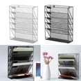thumbnail image 2 of Wall File Holder Mail Organiser Magazine Storage Rack for File Paper Notebook, 2 of 8