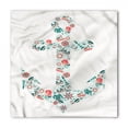 thumbnail image 1 of Anchor Bandana, Nauticial Marine, Unisex Head and Neck Tie, by Ambesonne, 1 of 2