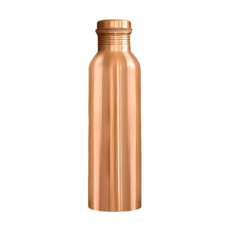 TITAN INTERNATIONAL Copper Bottle | Copper Water Bottle for Drinking | BPA Free & Leak Proof | Easy to Carry | Suitable for Yoga, School & Office - 1000ml / 32 Oz