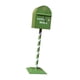 thumbnail image 4 of Buzón de metal de pie Gloria Christmas Post Box altura 120 cm Verde, 4 of 9