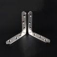 thumbnail image 4 of POINTERTECK Metal Stamping Parts L-shaped Right-angle Code Stainless Steel Screws Furniture Home Improvement Links Fasteners, 4 of 6