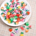 thumbnail image 4 of 100 Uds. Accesorios de resina de frutas para bricolaje, adorno de álbum de recortes, cubierta de teléfono, Clip para el pelo, accesorio de joyería artesanal, 4 of 6