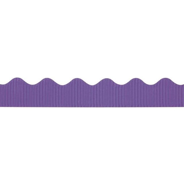 Pacon PAC37046-6 Bordure Décorative 2.25 Po x 50 Pi, Violet Profond - 6 Rouleaux