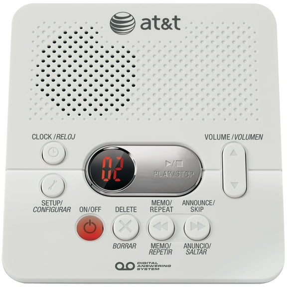 AT&T Digital Answering System, White, 80-8436-05