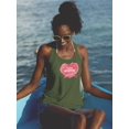 thumbnail image 2 of Mothers Day Watercolor Pink Racerback Tank Women -Image by Shutterstock, Female x-Small, 2 of 4