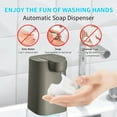 thumbnail image 4 of Fufafayo under $5 Sensor Foam Machine, Automatic Soap Dispenser, Large Capacity Dishwashing Detergent Dispenser, Touchless Foamer for Kitchen, USB Rechargeable Foam Dispenser, 4 of 8
