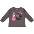 thumbnail image 3 of Inktastic Tu Tu Cute Ballet Dancing Shoes Boys or Girls Long Sleeve Toddler T-Shirt, 3 of 5