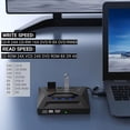 thumbnail image 4 of Visland Laptop External DVD Drive Portable High Speed Read Write Type-C USB 3.0 DVD RW VCD Compact Disc Burner Writer Player Computer Accessories, 4 of 7