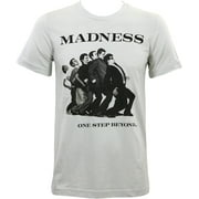 Madness Mens One Step Beyond Album Cover Slim Fit T-Shirt