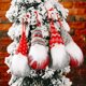 thumbnail image 1 of Xihbxyly Ofertas de Exceso de Existencias En Outlets de Prime Colgante de Bebé Sin Rostro con Gorro Navideño, Muñeco Enano Rudolph, 4 Piezas, 1 of 7