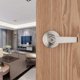 thumbnail image 4 of Interior Lock Bathroom Door Lock (with Key), 4 of 5